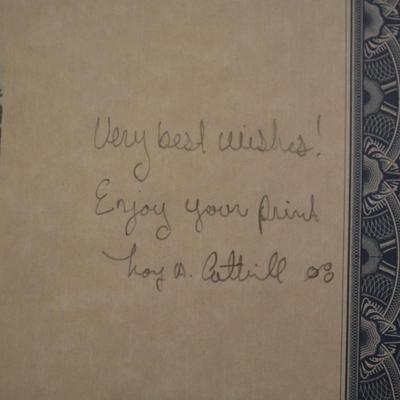 Signed Troy Cotrill Artist's Proof Print 15/200 "Simple Elegance" Charleston, SC
