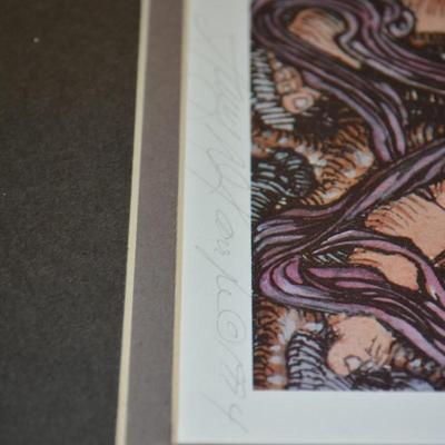 Signed Gary DeLamatre "Notes, Scales, and Musical Elves" Print 16/300