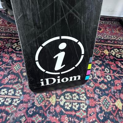 BURTON iDiom Board  154CM  With Idiom Bindings 