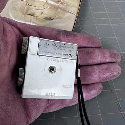 Standard Micromic Ruby Transistor Radio With Original Box 
