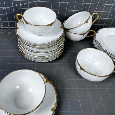Partial Set of China Haviland Limoges