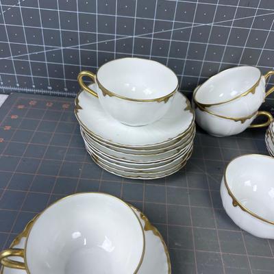 Partial Set of China Haviland Limoges