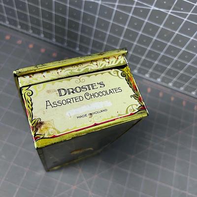 DROSTES Antique Holland Chocolate Tin 