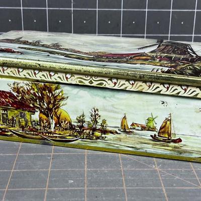 DROSTES Antique Holland Chocolate Tin 