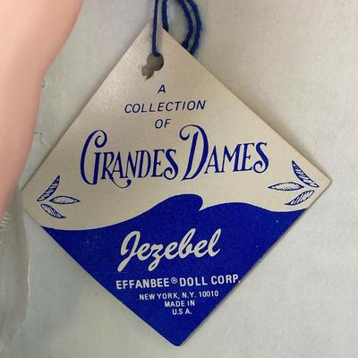  Vintage EFFANBEE GRANDES DAMES COLLECTION JEZEBEL DOLL 1571