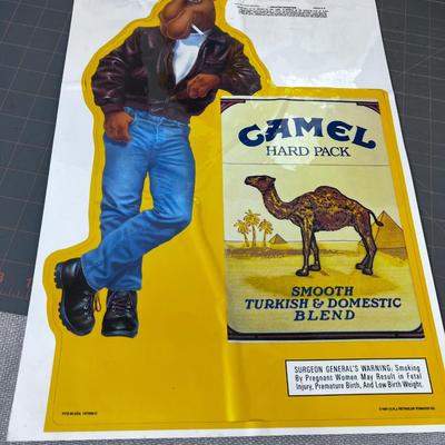 Joe Camel Window/Door Sticker 1991