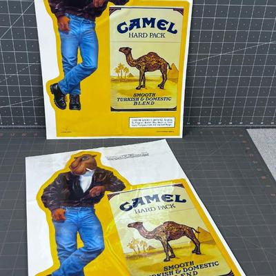 Joe Camel Window/Door Sticker 1991