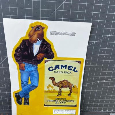 Joe Camel Window/Door Sticker 1991