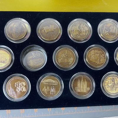 Mormon History Medallion Series Including Jesus, Joseph to Spencer Kimball