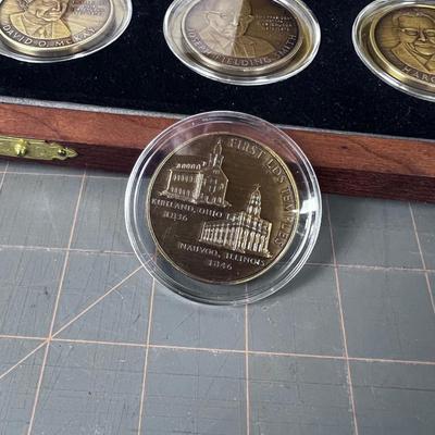 Mormon History Medallion Series Including Jesus, Joseph to Spencer Kimball