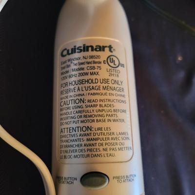 Cuisinart Smart Stick and a ChefsChoice Knife Sharpener (K-DW)