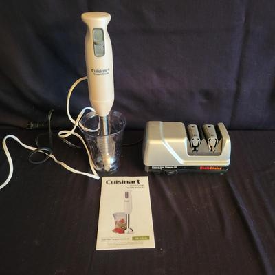 Cuisinart Smart Stick and a ChefsChoice Knife Sharpener (K-DW)