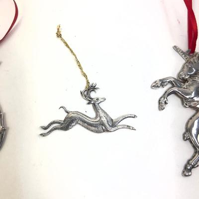 693 Sterling Horse,Pineapple, Kirk Stieff Unicorn