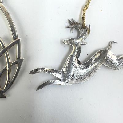 693 Sterling Horse,Pineapple, Kirk Stieff Unicorn