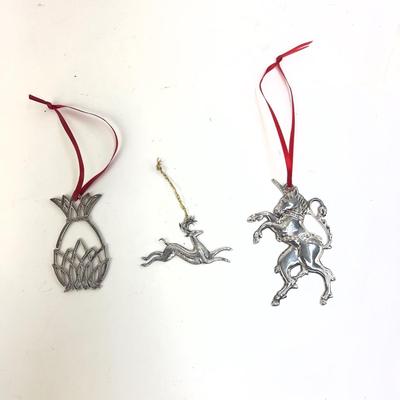 693 Sterling Horse,Pineapple, Kirk Stieff Unicorn