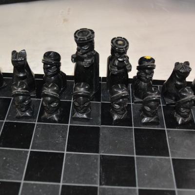Small Soapstone Chess Set South America