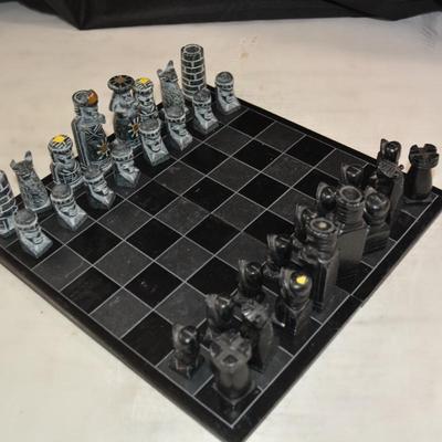 Small Soapstone Chess Set South America