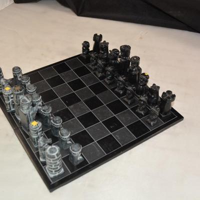 Small Soapstone Chess Set South America