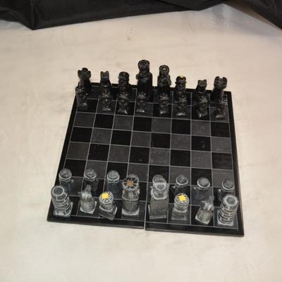 Small Soapstone Chess Set South America