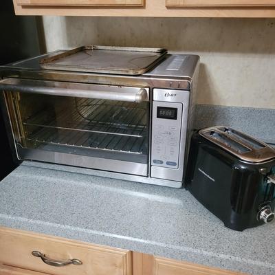Oster Toaster Oven and a Hamilton Beach Toaster (K-DW)