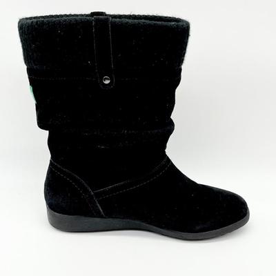 COUGAR ~ Vienna ~ Womenâ€™s Size 8 Waterproof Black Suede Boots