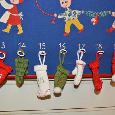 Hand Made Charming Advent Calendar 56.5