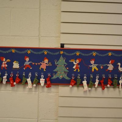 Hand Made Charming Advent Calendar 56.5