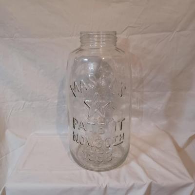 1858 Patent Pending Original 5 Gallon Pickle Jar