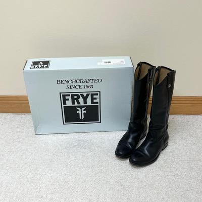 FRYE ~ Size 8 ~ â€œMelissa Buttonâ€ Cognac Leather Boots