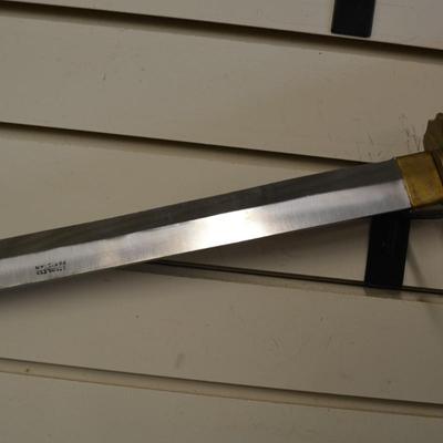 Katana Style Long Sword with Scabbard, Pakistan 36.5"