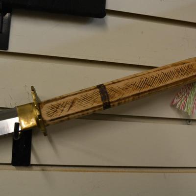 Katana Style Long Sword with Scabbard, Pakistan 36.5"