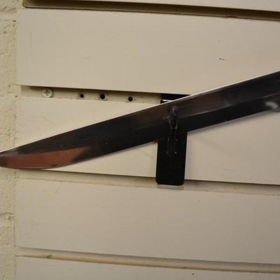 Katana Style Long Sword with Scabbard, Pakistan 36.5"