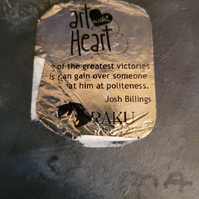 Decorative Pottery Art Tiles and a Signed Coffee Cup (K-DW)