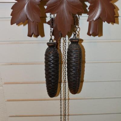 Vintage Cuckoo Clock Runs & Strikes 15"X11"