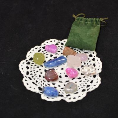 Small Polished Rock Collection w/ Bag