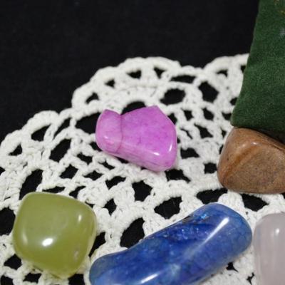 Small Polished Rock Collection w/ Bag