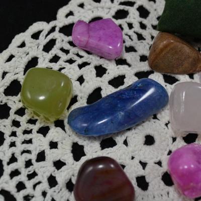 Small Polished Rock Collection w/ Bag