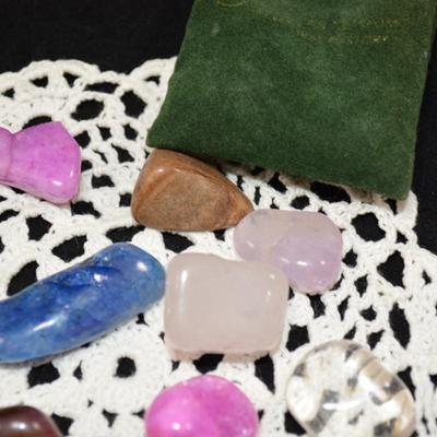 Small Polished Rock Collection w/ Bag