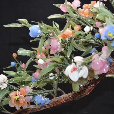 Bonsai Style Asian Polished Stone Tree 25"X13"