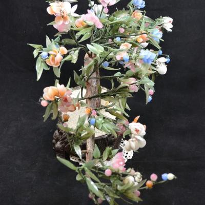 Bonsai Style Asian Polished Stone Tree 25"X13"