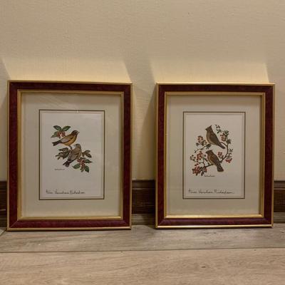 Two Anne Worsham Richardson Signed Framed Prints (BD-HS)