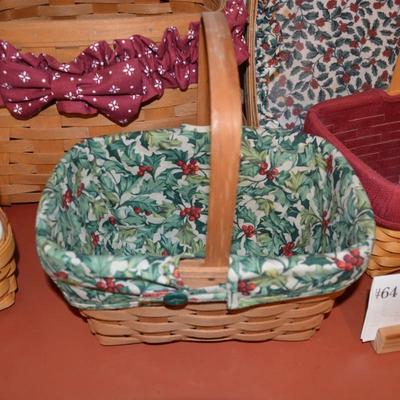 Lot of 7 Longaberger Baskets