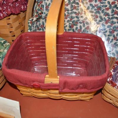 Lot of 7 Longaberger Baskets