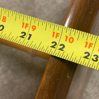 Clean Solid Wood Round Table