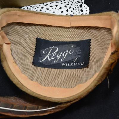 Lot of 3 Vintage Ladies Hats with Joseph Ney's Box