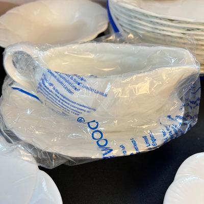 Vintage Wedgwood Coalport Oceanside Dinnerware Set - 75 Pieces