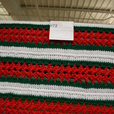 Christmas Crochet Throw Blanket 78