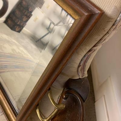 Wood / Mirror Serving Tray