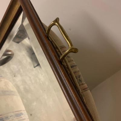 Wood / Mirror Serving Tray