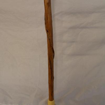 Vintage Vine Wrapped Hiking Stick 50"